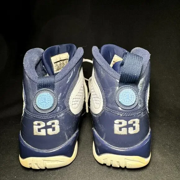 Size 8.5 - Nike Air Jordan 9 Retro UNC Men's Shoes - Picture 5 of 8